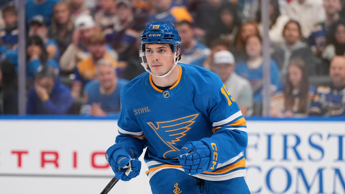 Dalibor Dvorský Sees Reduced Ice Time with St. Louis Blues