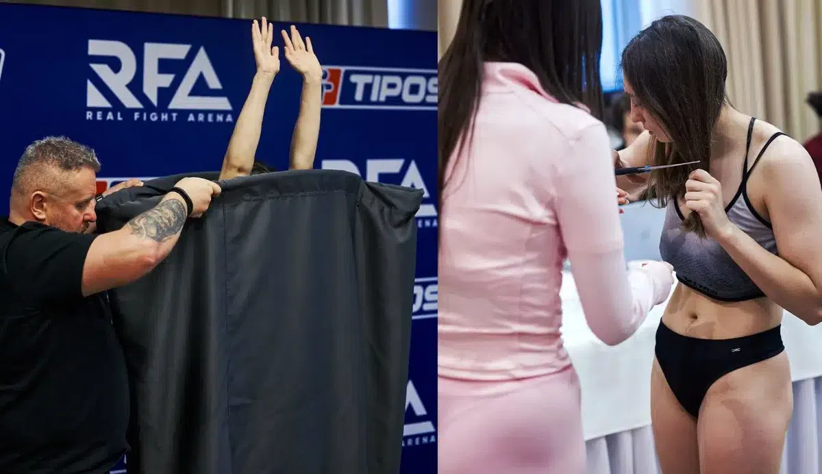 VIDEO Nestačilo ani kompletné vyzlečenie. Aby splnila váhový limit, ostrihala si vlasy