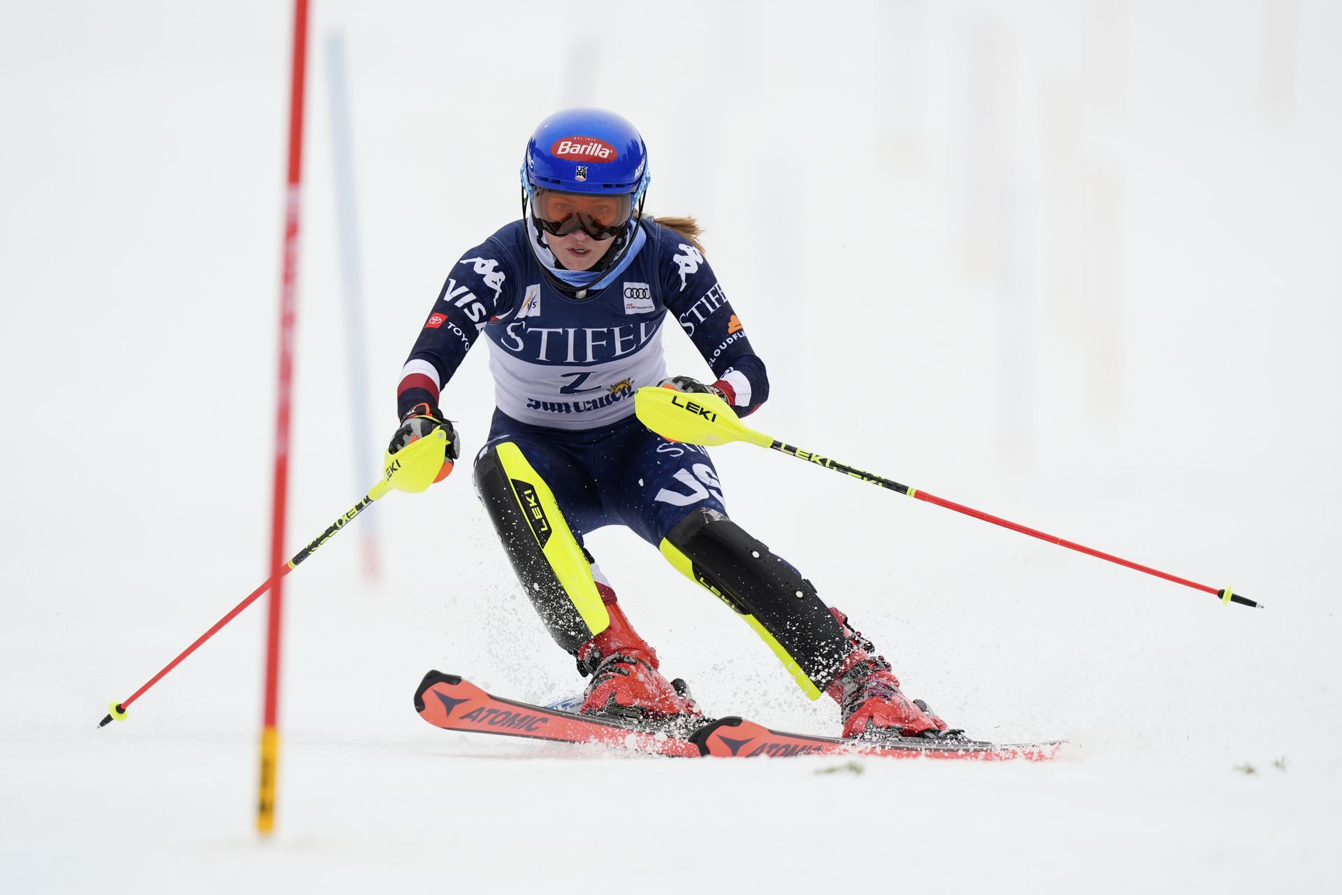 Mikaela Shiffrinová. Zdroj: SITA/AP