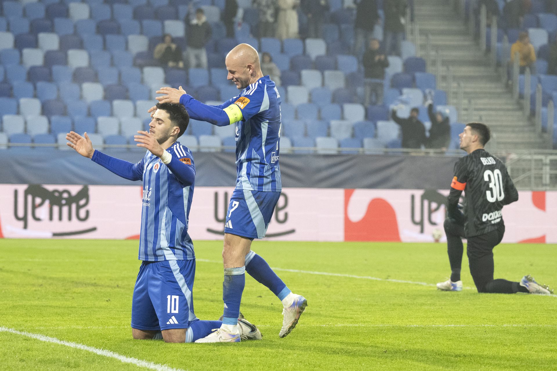 ŠK Slovan Bratislava - MŠK Žilina. Zdroj: TASR