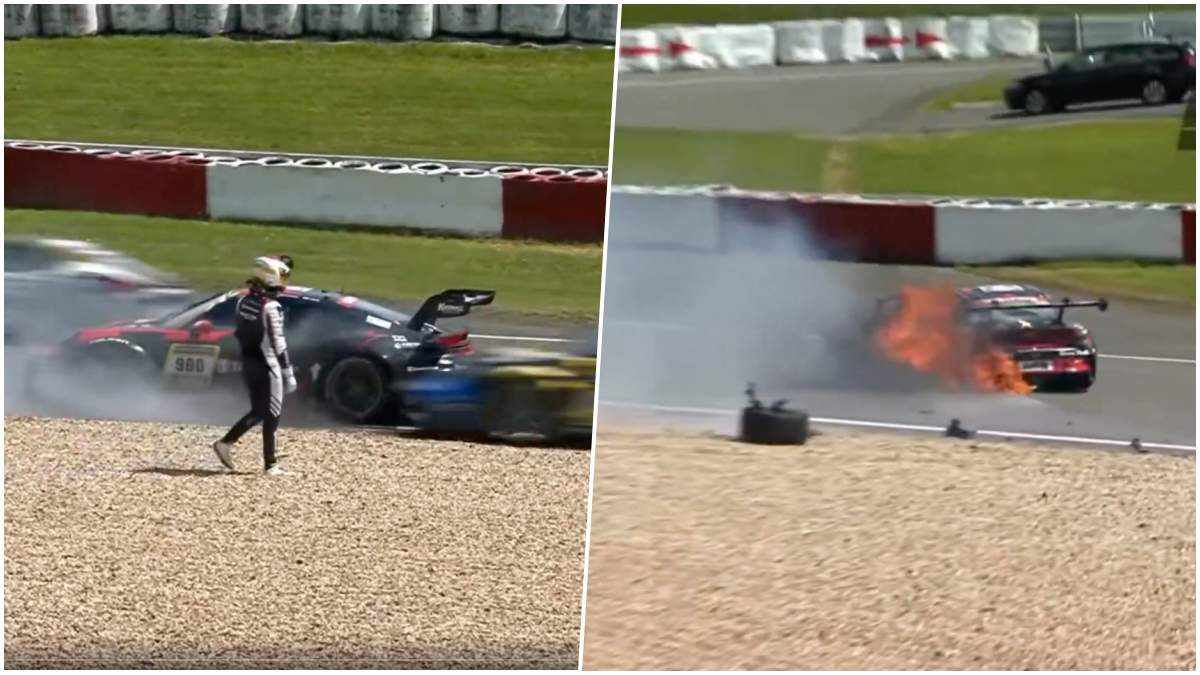 Nehoda na 24 hodín Nürburgringu. Zdroj: X / XDG