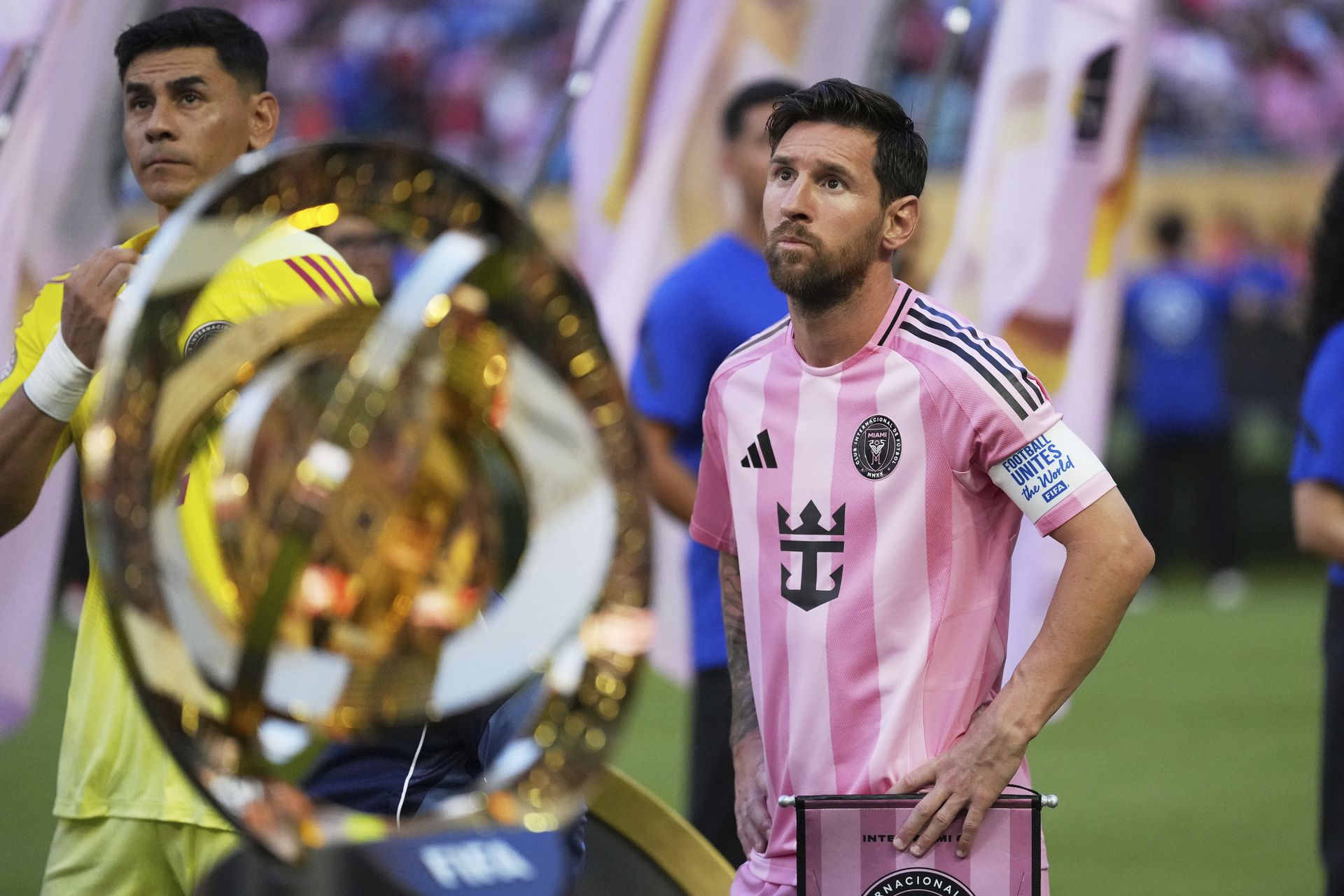 Lionel Messi po otváracom zápase FIFA MS klubov 2025 Al Ahly SC - Inter Miami. Zdroj: SITA/AP