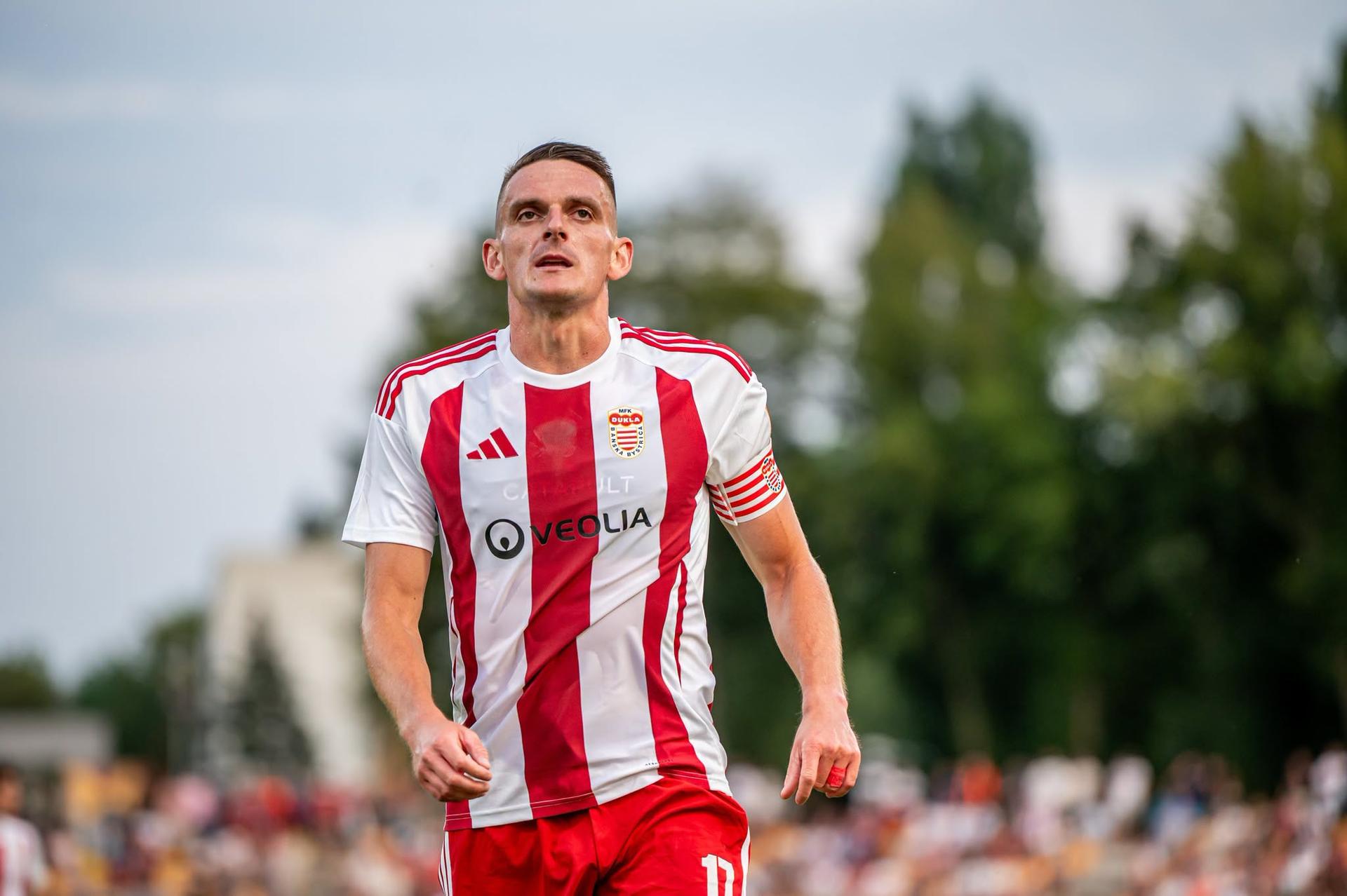 Róbert Polievka. Zdroj: FB / MFK Dukla Banská Bystrica