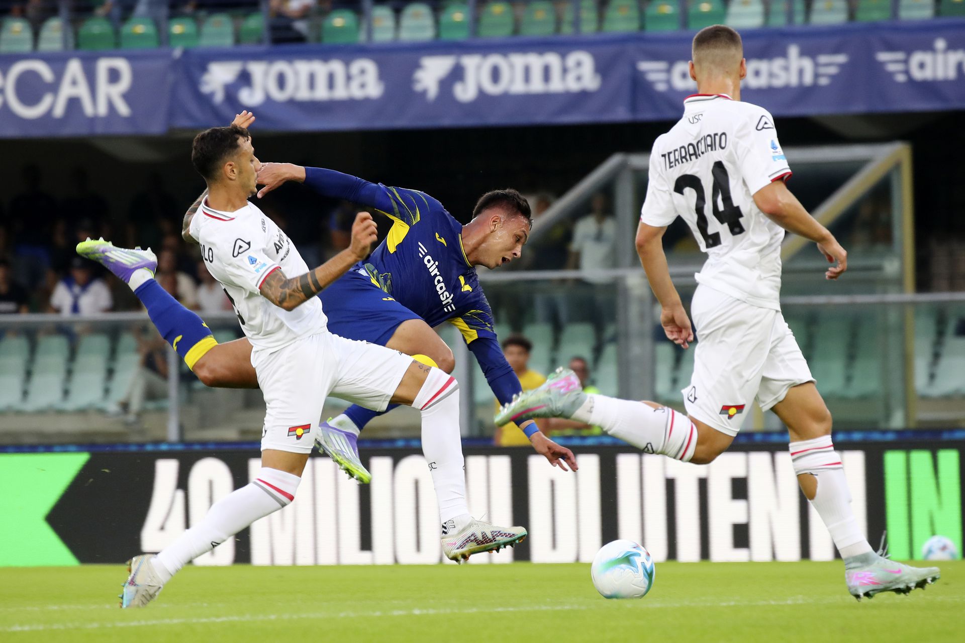Hellas Verona - Cremonese. Zdroj: SITA/AP