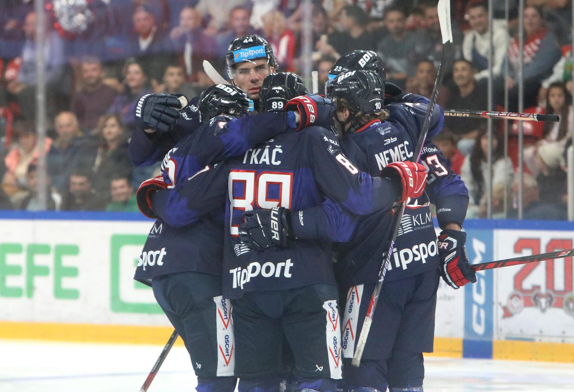 HC ‘05 TAM Banská Bystrica - HKM Zvolen. Zdroj: TASR