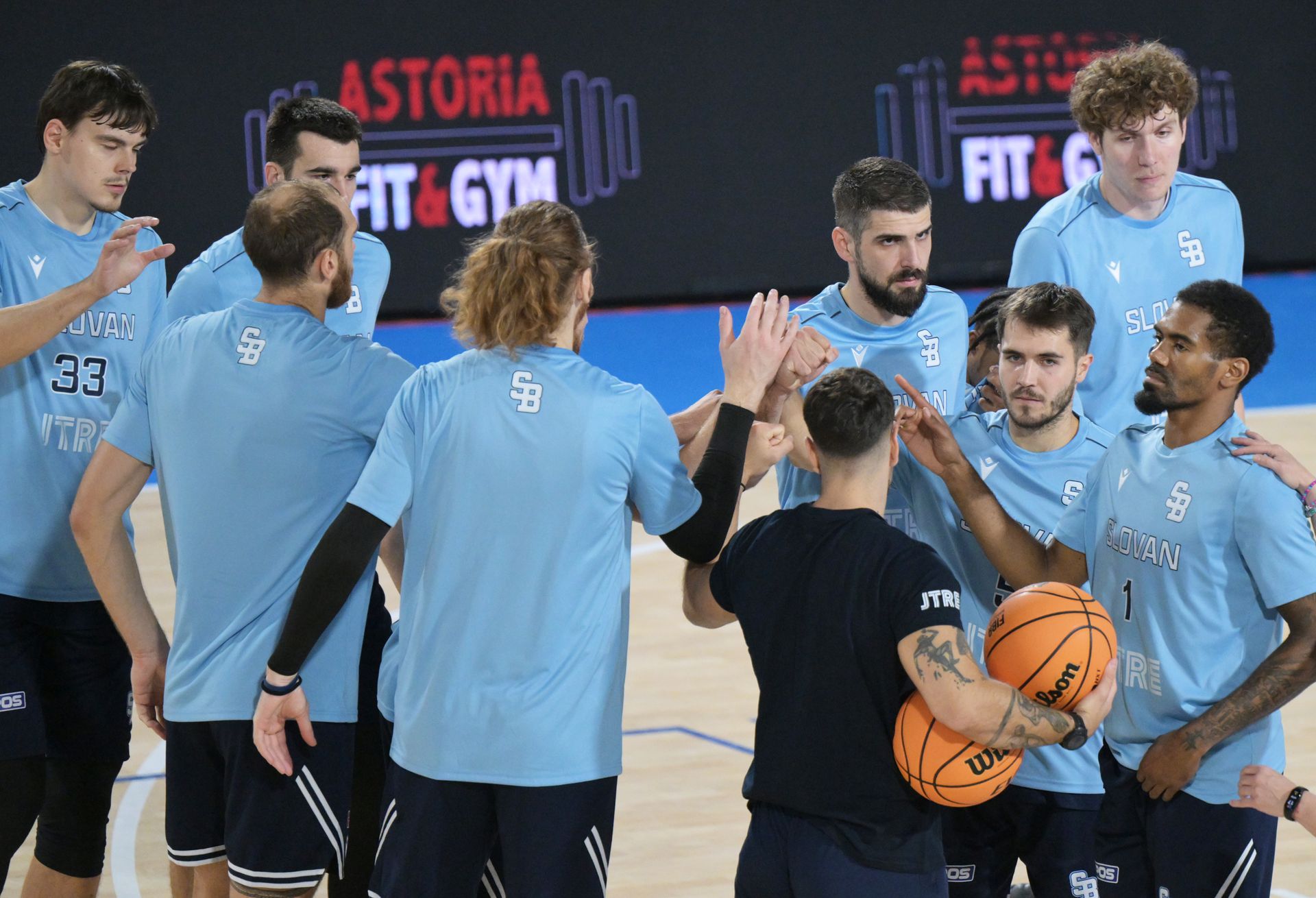 BC Slovan Bratislava. Zdroj: TASR