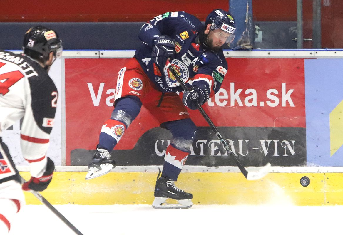 Chýbalo mi sebavedomie, priznal Zuzin. Zvolen prelomil sériu proti najväčšiemu rivalovi