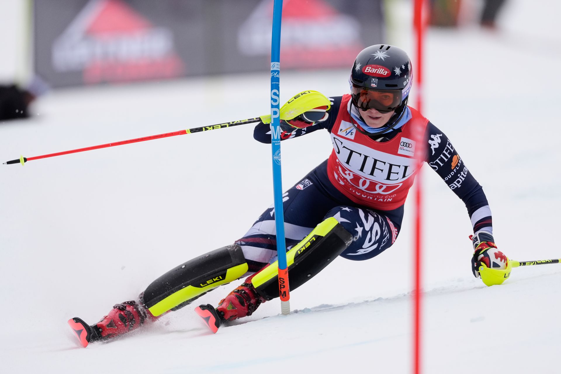 Mikaela Shiffrinová. Zdroj: SITA/AP