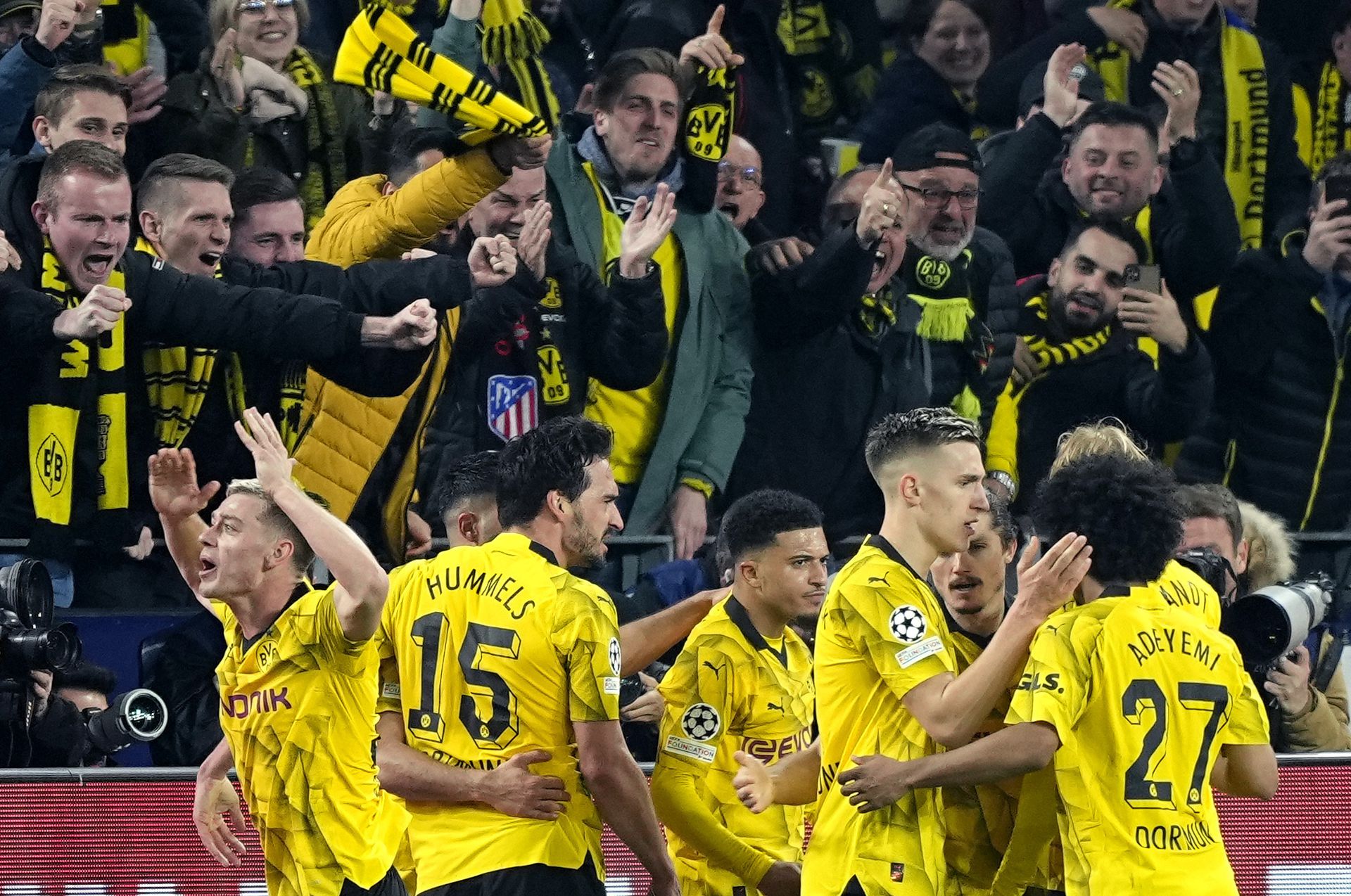 Borussia Dortmund - Atletico Madrid. Zdroj: SITA/AP
