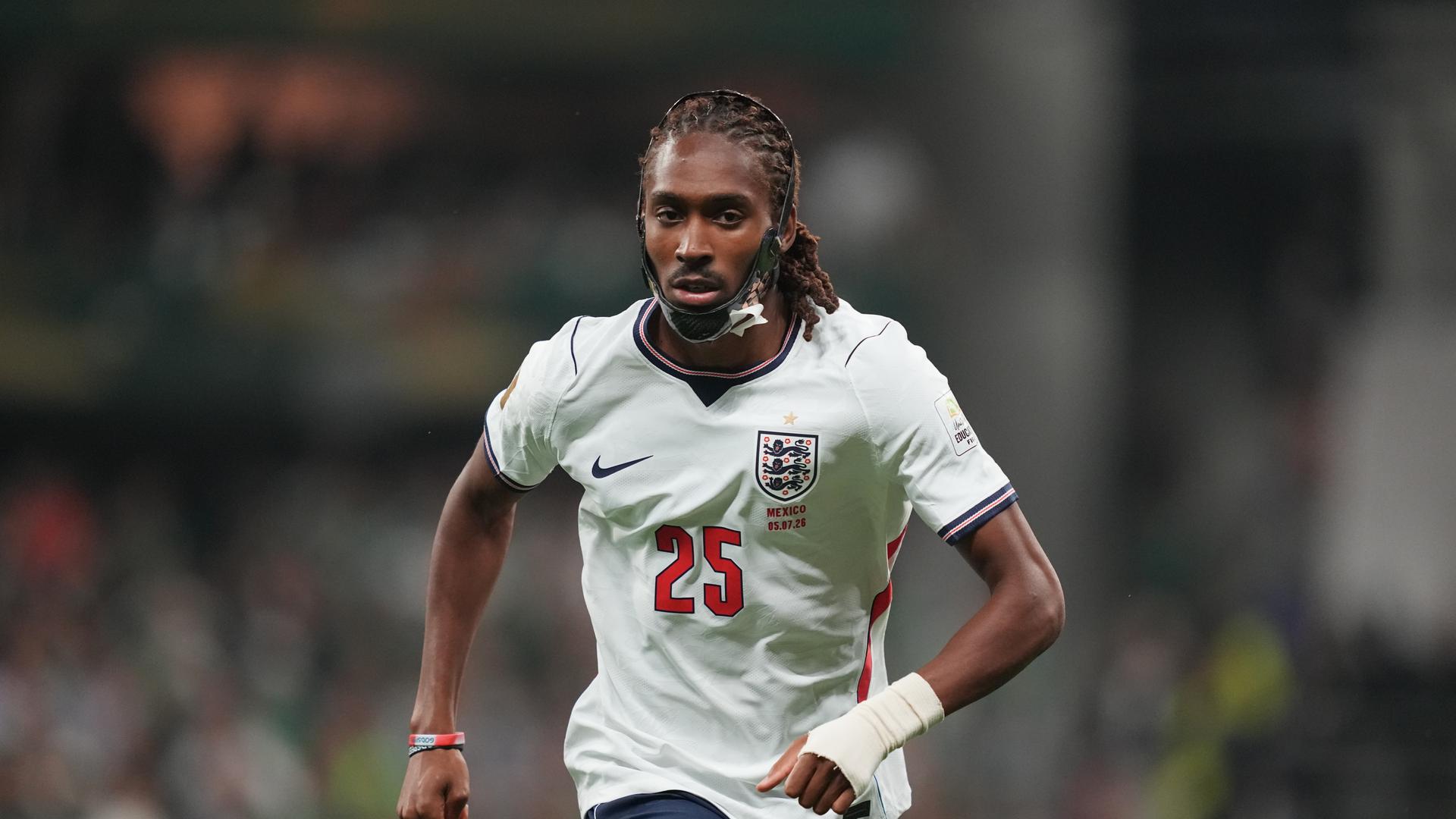 Djed Spence na MS vo futbale 2026, zdroj: SITA/AP