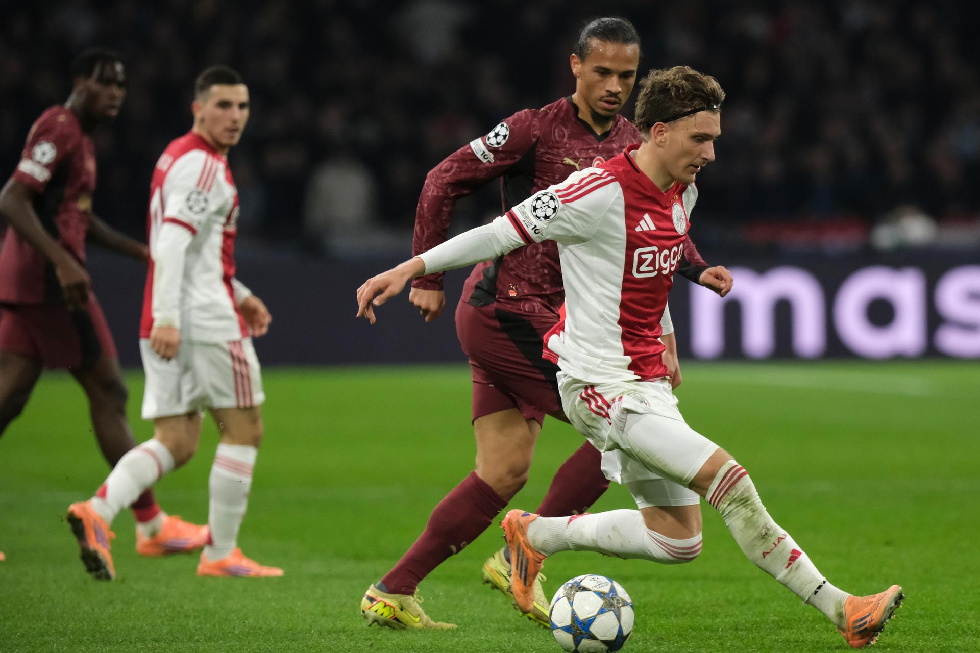 Mika Godts v drese Ajaxu Amsterdam, zdroj: SITA/AP