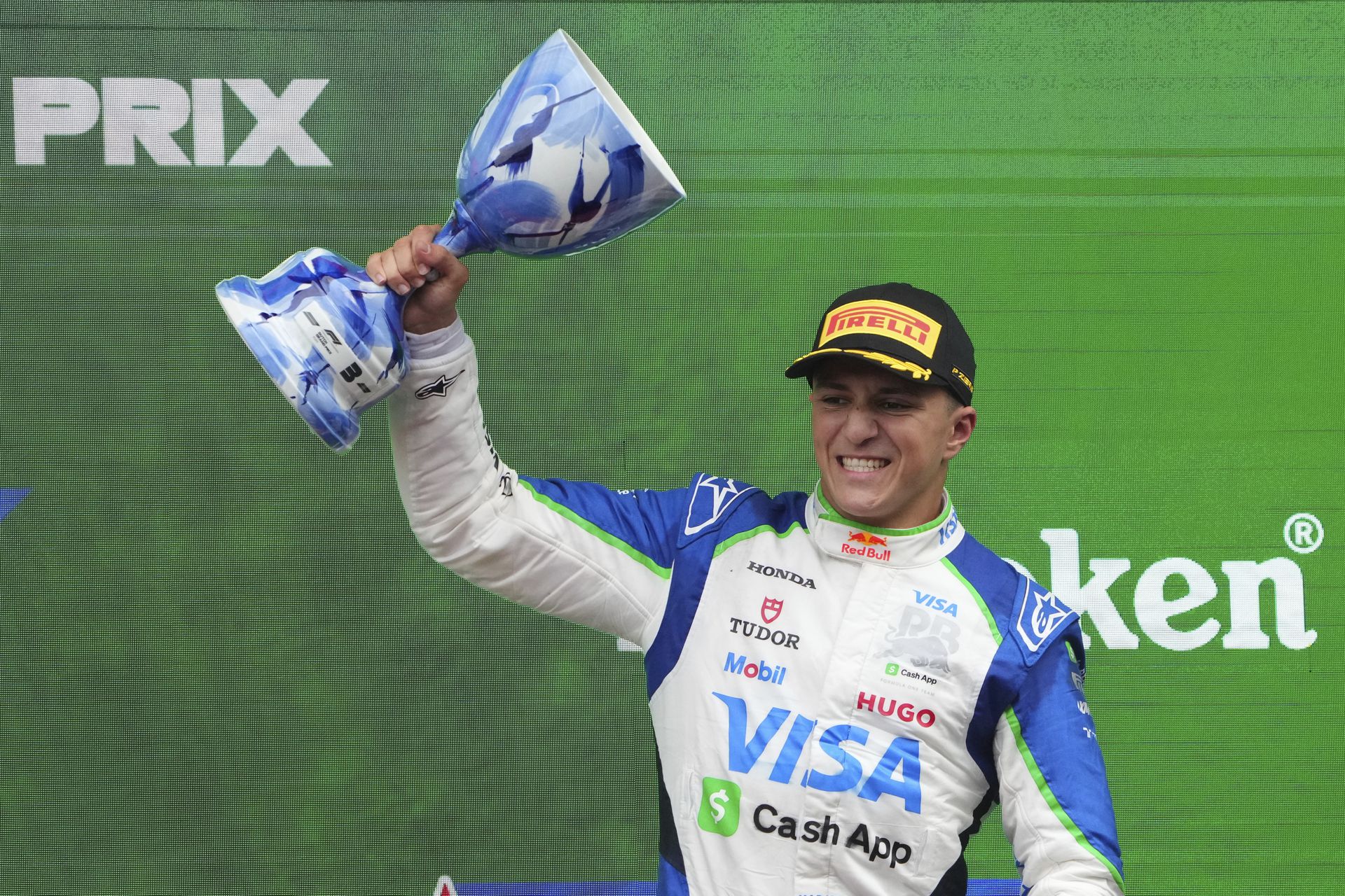 Isack Hadjar. Zdroj: SITA/AP