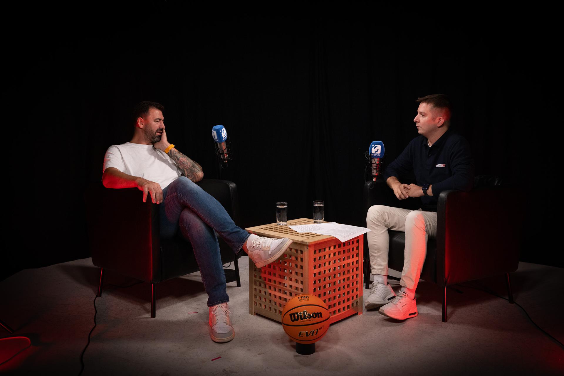 Radoslav Rančík v štúdiu ŠPORT.sk vo videopodcaste Pod Košom