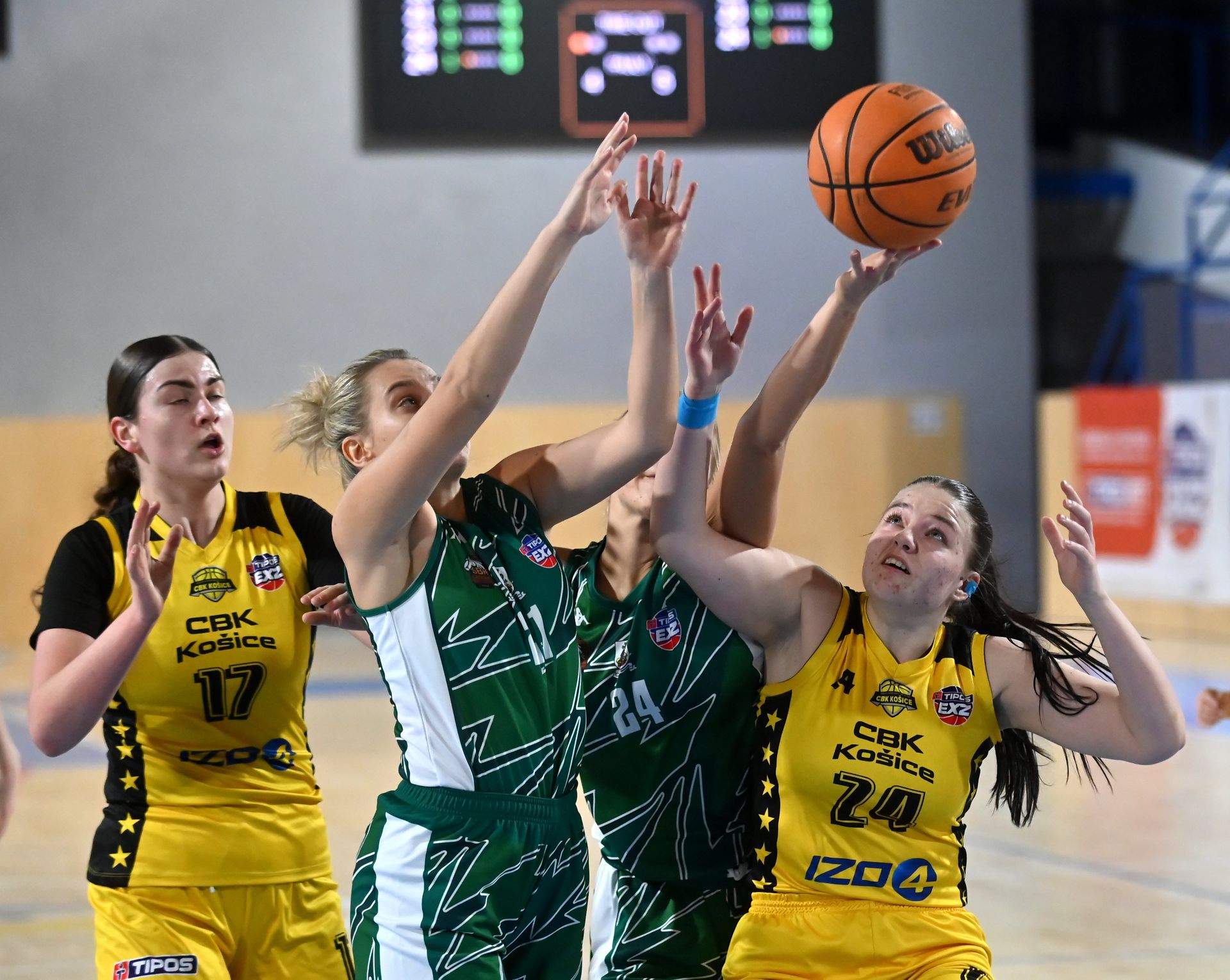 CBK Košice - ŠBK Šamorín. Zdroj: TASR