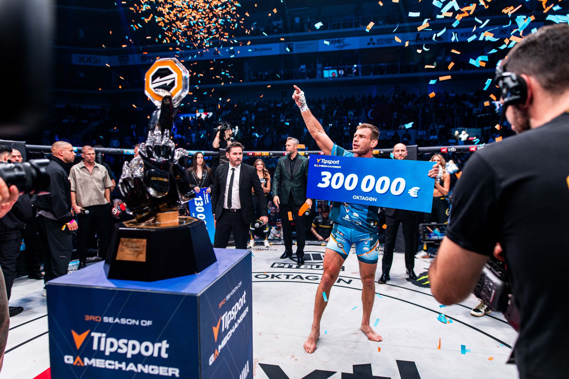 Krzysztof Jotko víťazom pyramídy Tipsport Gamechanger. Zdroj: Oktagon