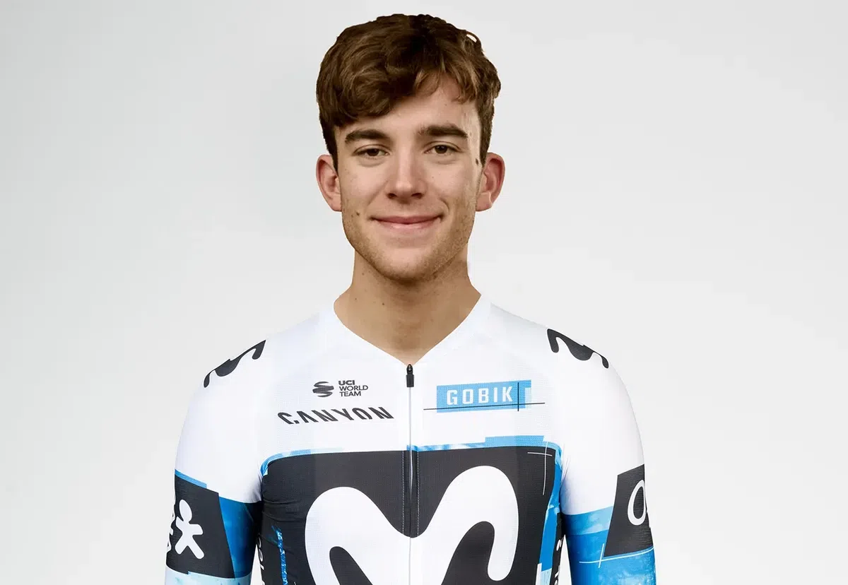 Michel Hessmann. Zdroj Movistar Team