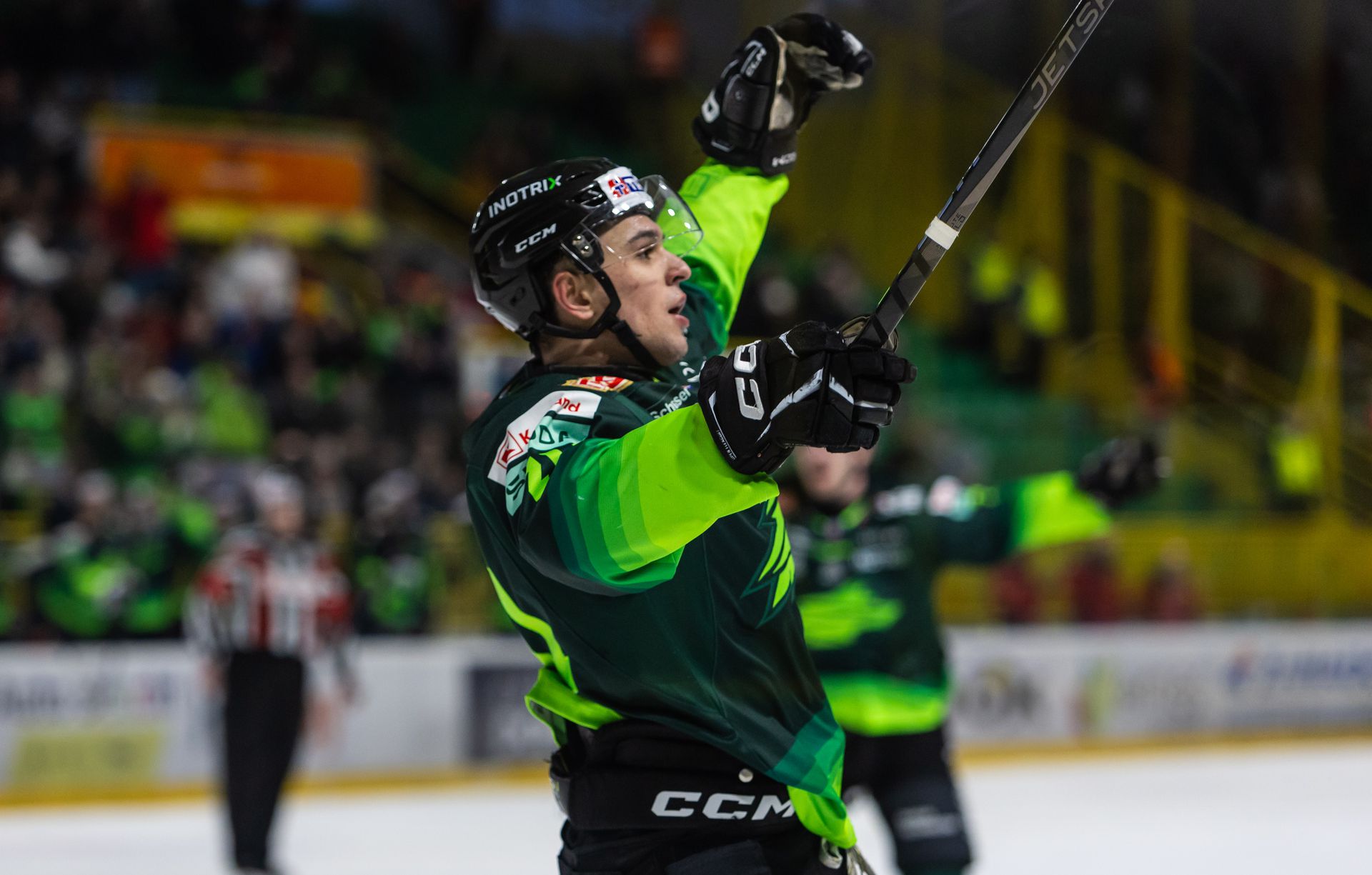 Vlci Žilina - HC 05 Banská Bystrica. Zdroj: TASR