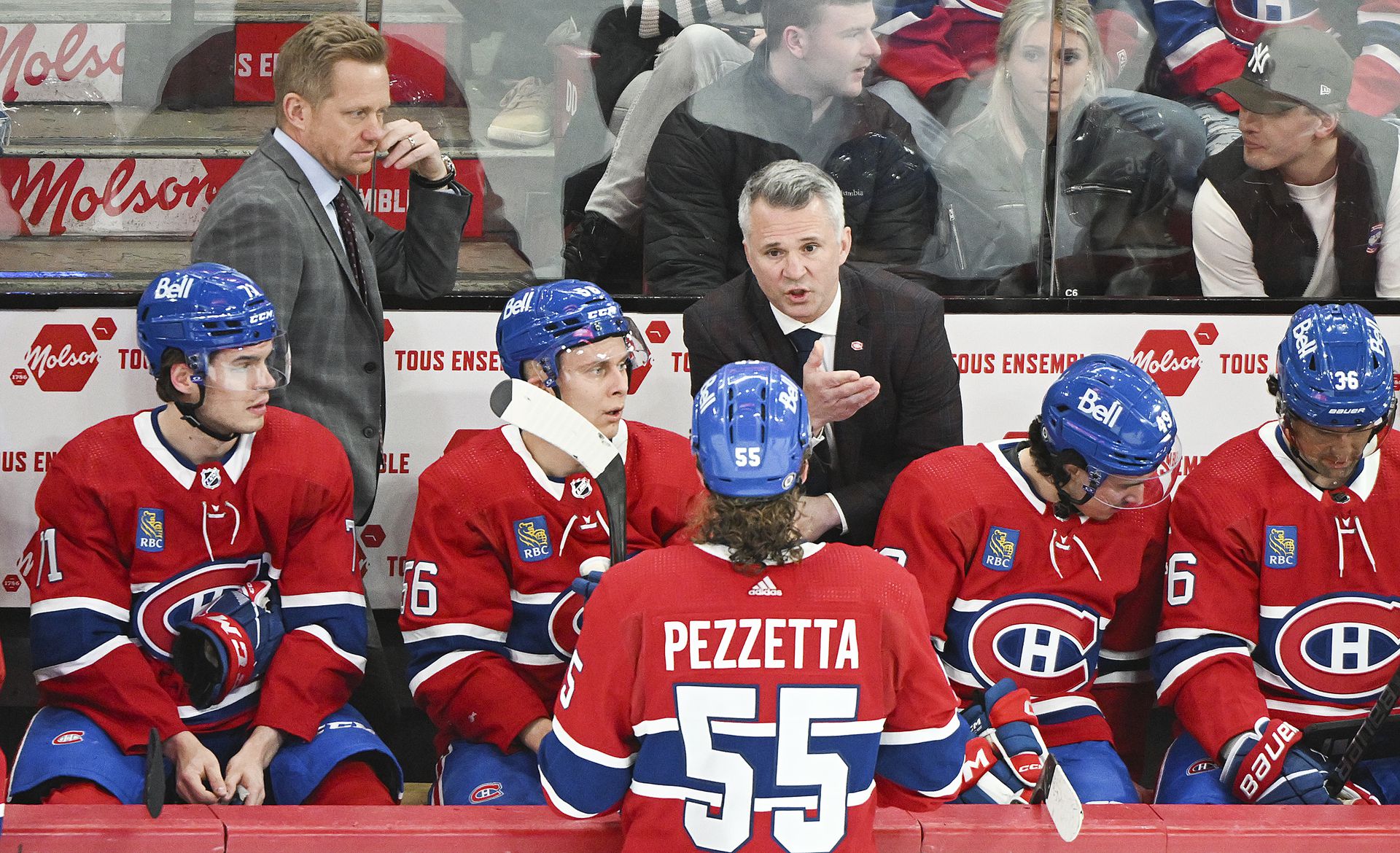Tréner Montrealu Canadiens Martin St. Louis. Zdroj: SITA/AP