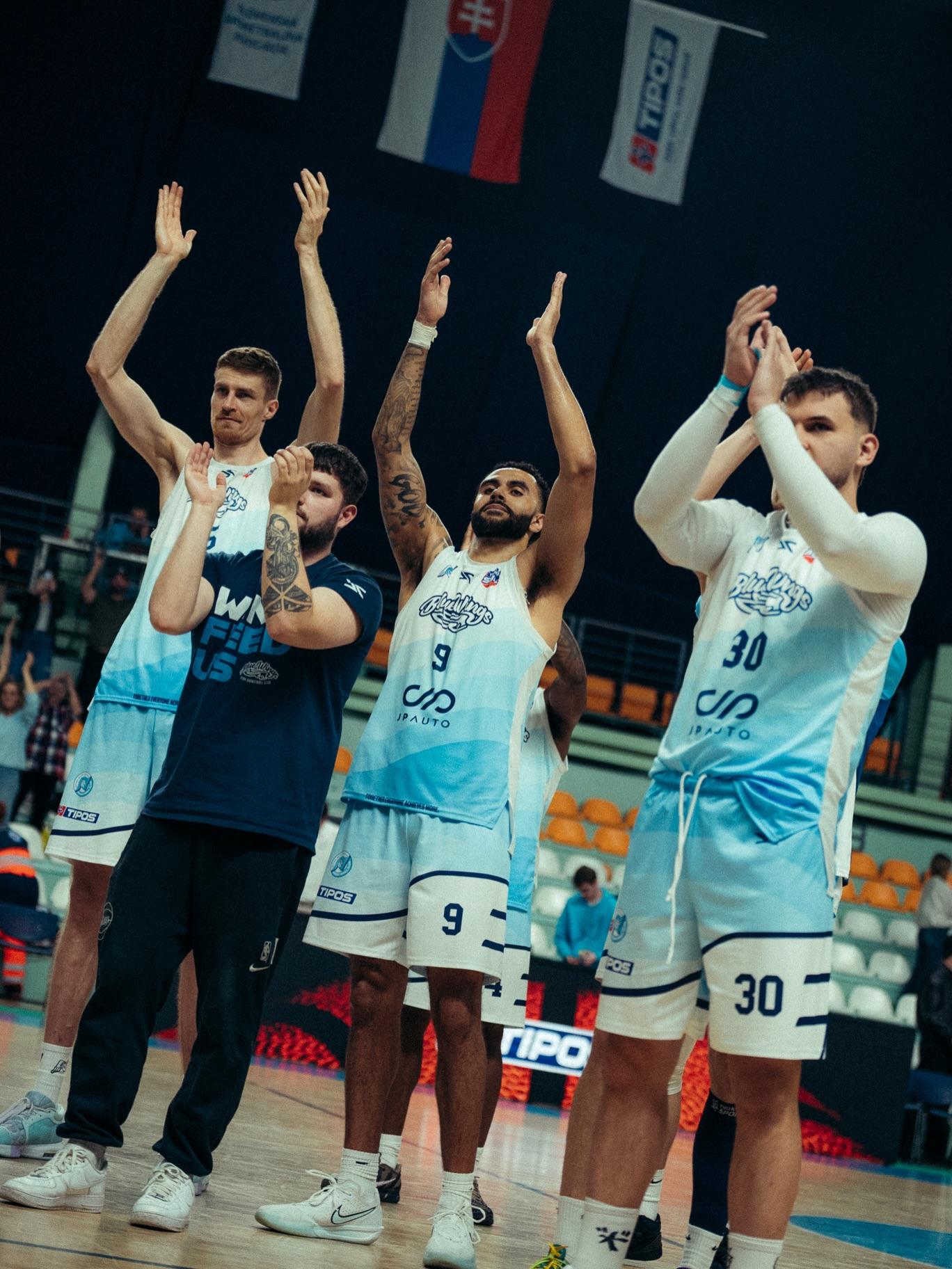 Basketbalisti Nitry. Zdroj: Nitra Blue Wings / FB