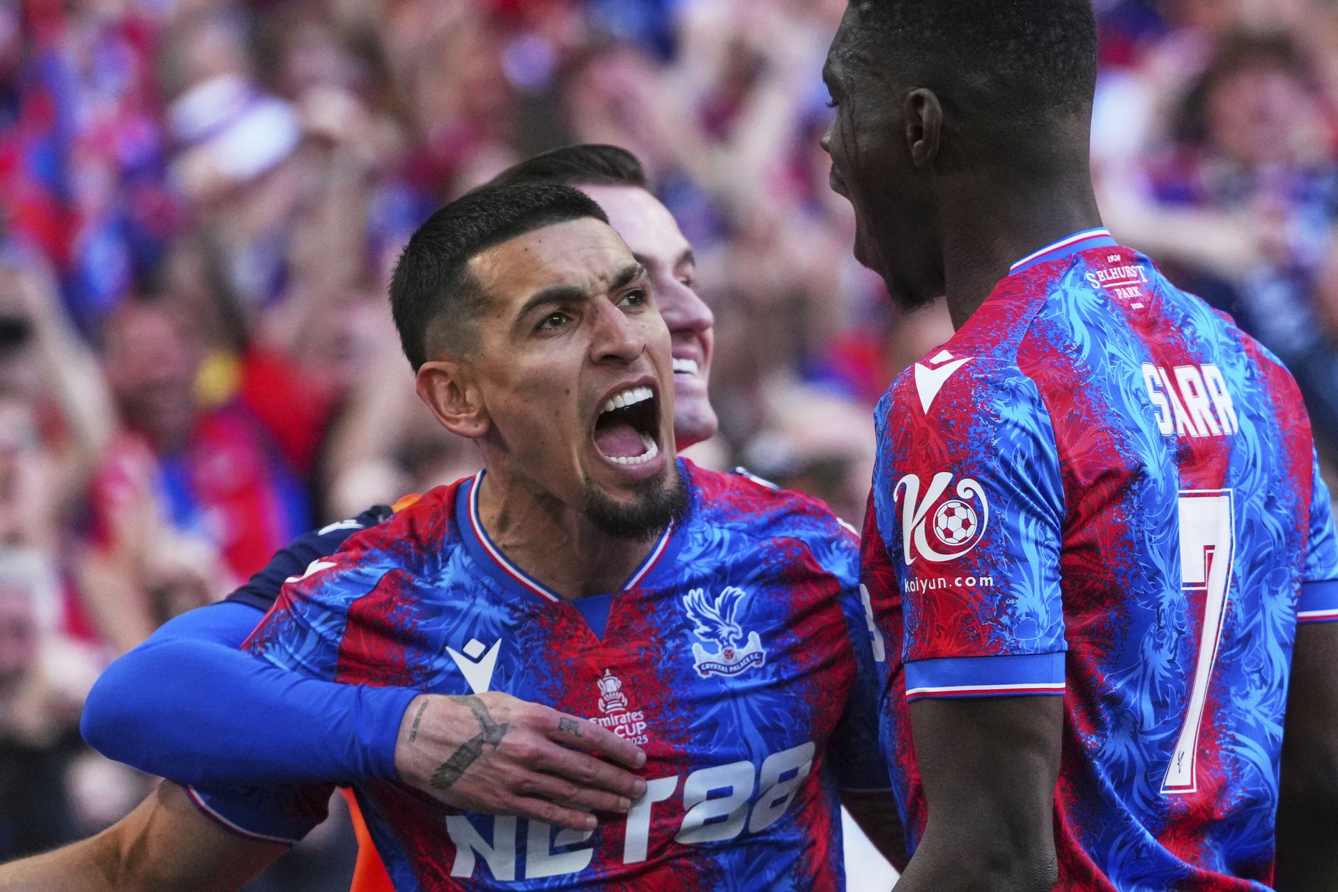 Crystal Palace FC - Manchester City. Zdroj: SITA/AP