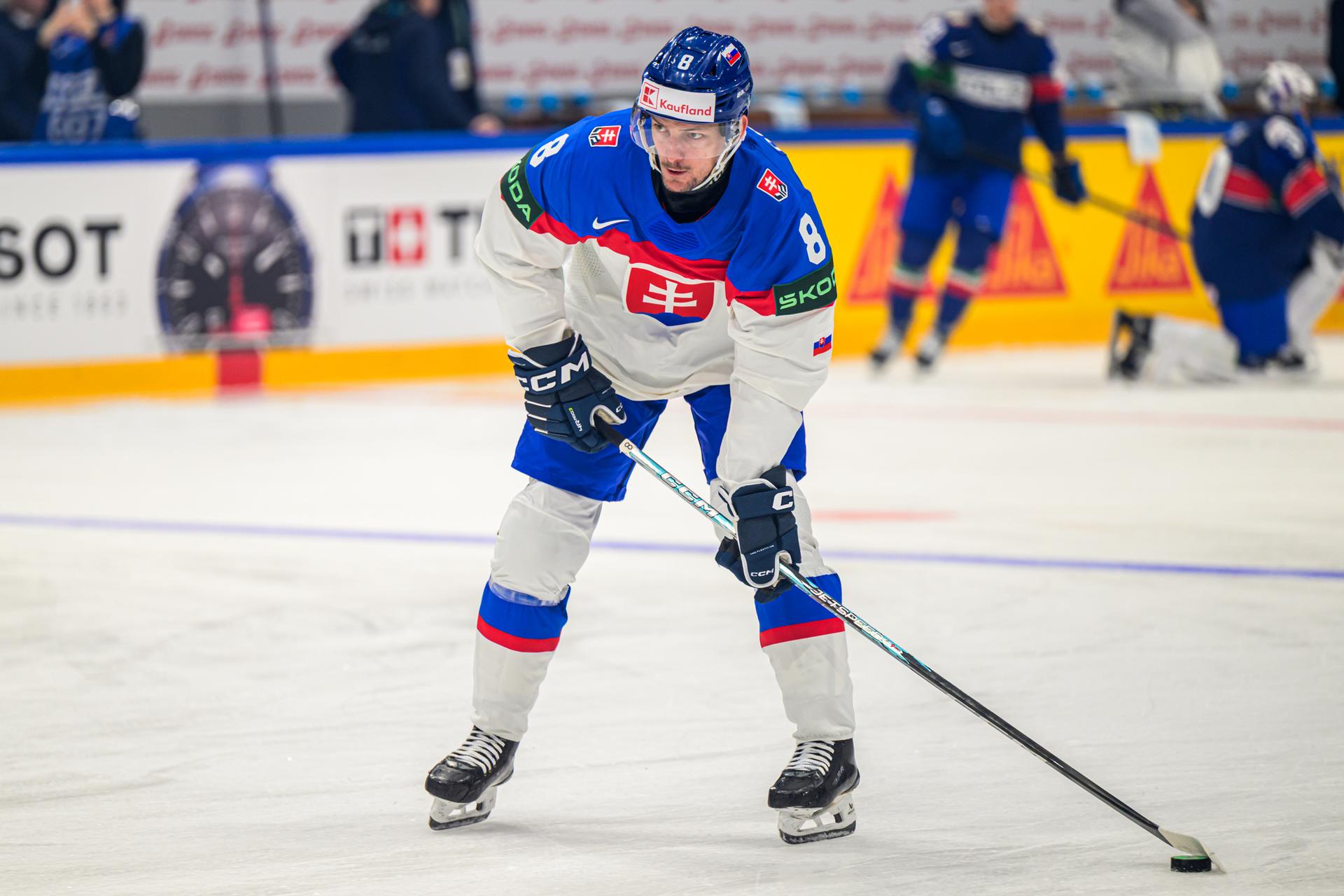 Oliver Okuliar na MS v hokeji 2026. Zdroj: TASR