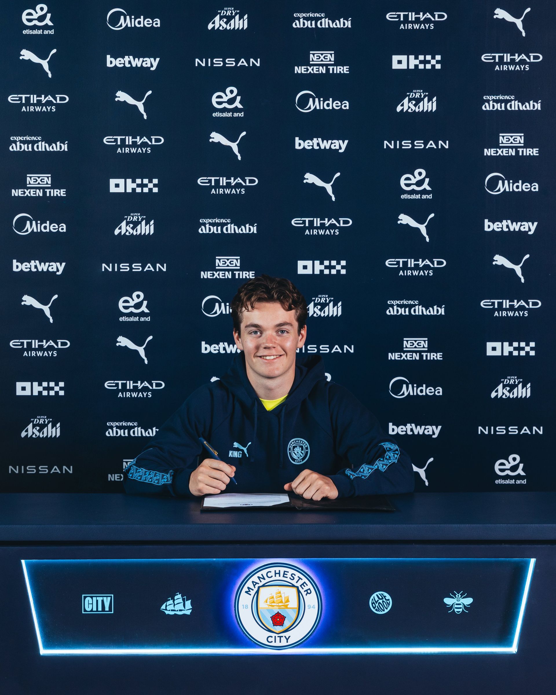 Sverre Nypan, zdroj: x.com/mancity