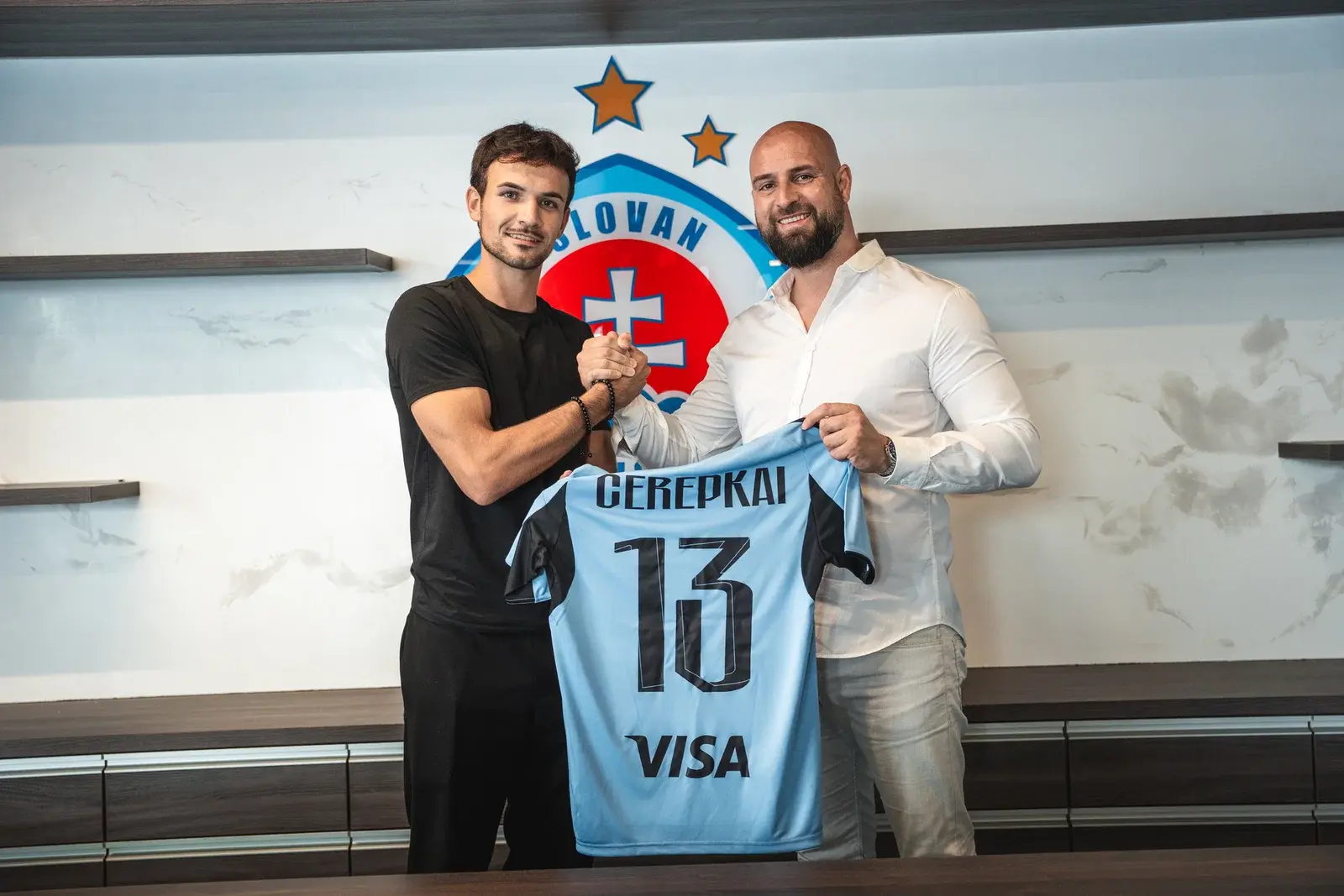 Roman Čerepkai prestúpil do Slovana Bratislava. Zdroj: skslovan.com
