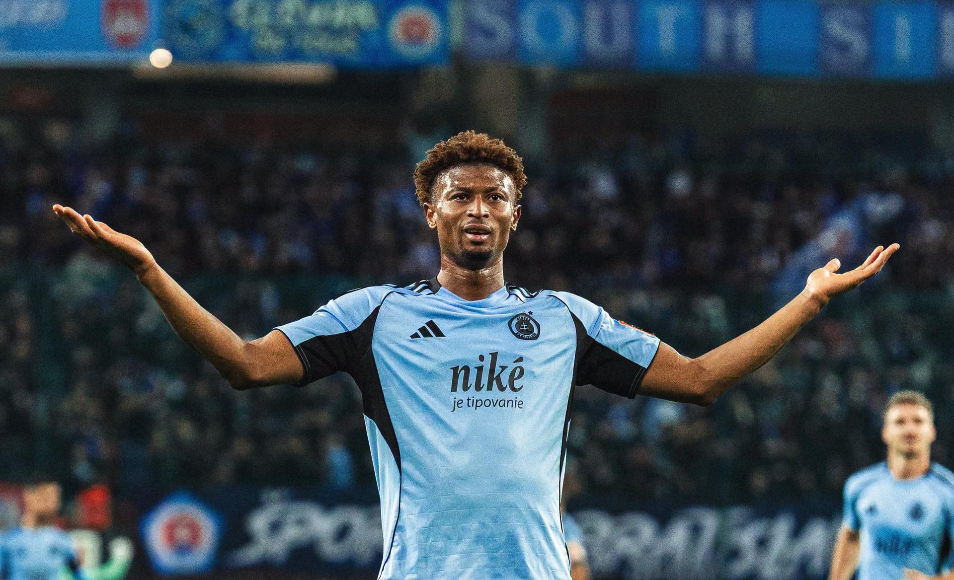 Rahim Ibrahim, ŠK Slovan Bratislava, zdroj: skslovan.com