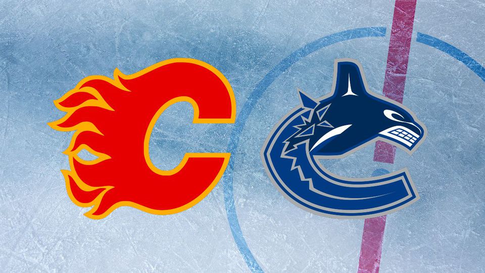 Calgary Flames - Vancouver Canucks (Adam Ružička, Martin Pospíšil)