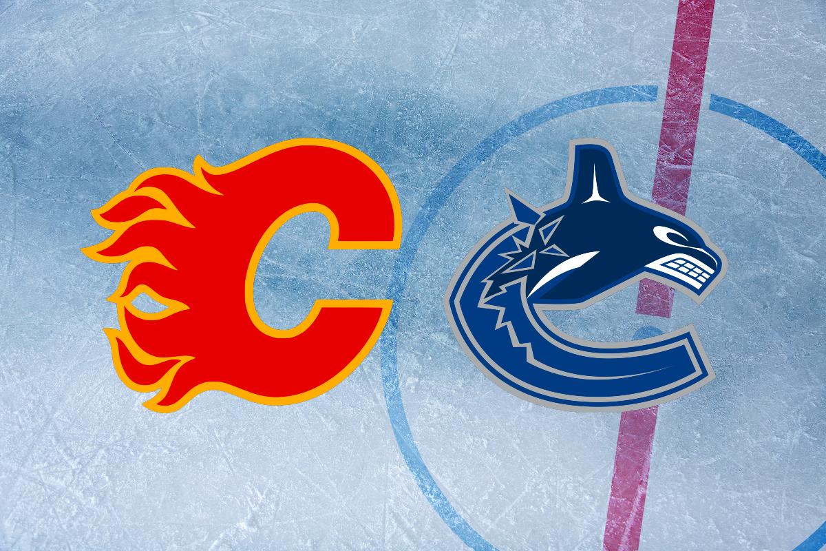 ONLINE : Calgary Flames - Vancouver Canucks / NHL