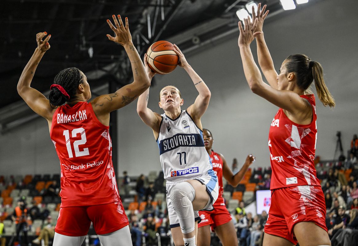 Slovenské basketbalistky uzatvoria novembrový program priamym súbojom o druhé miesto