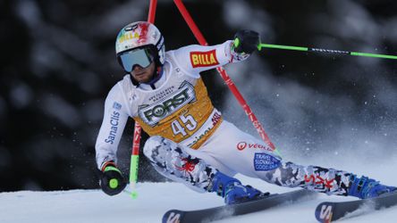 Andreas Žampa dnes bojuje v 1. kole obrovského slalomu v Palisades Tahoe