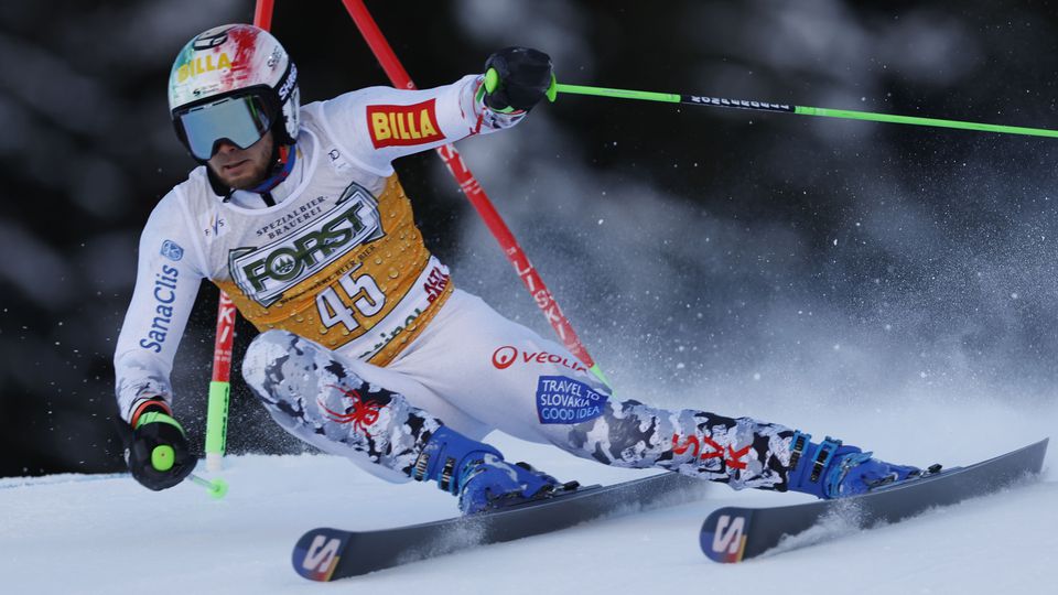 Andreas Žampa dnes bojuje v 1. kole obrovského slalomu v Schladmingu