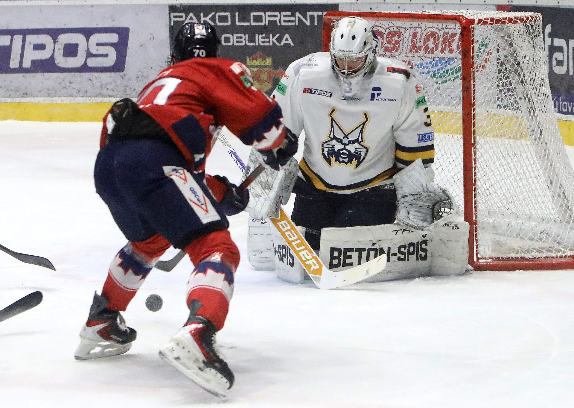 HKM Zvolen - HK Spišská Nová Ves. Zdroj: TASR