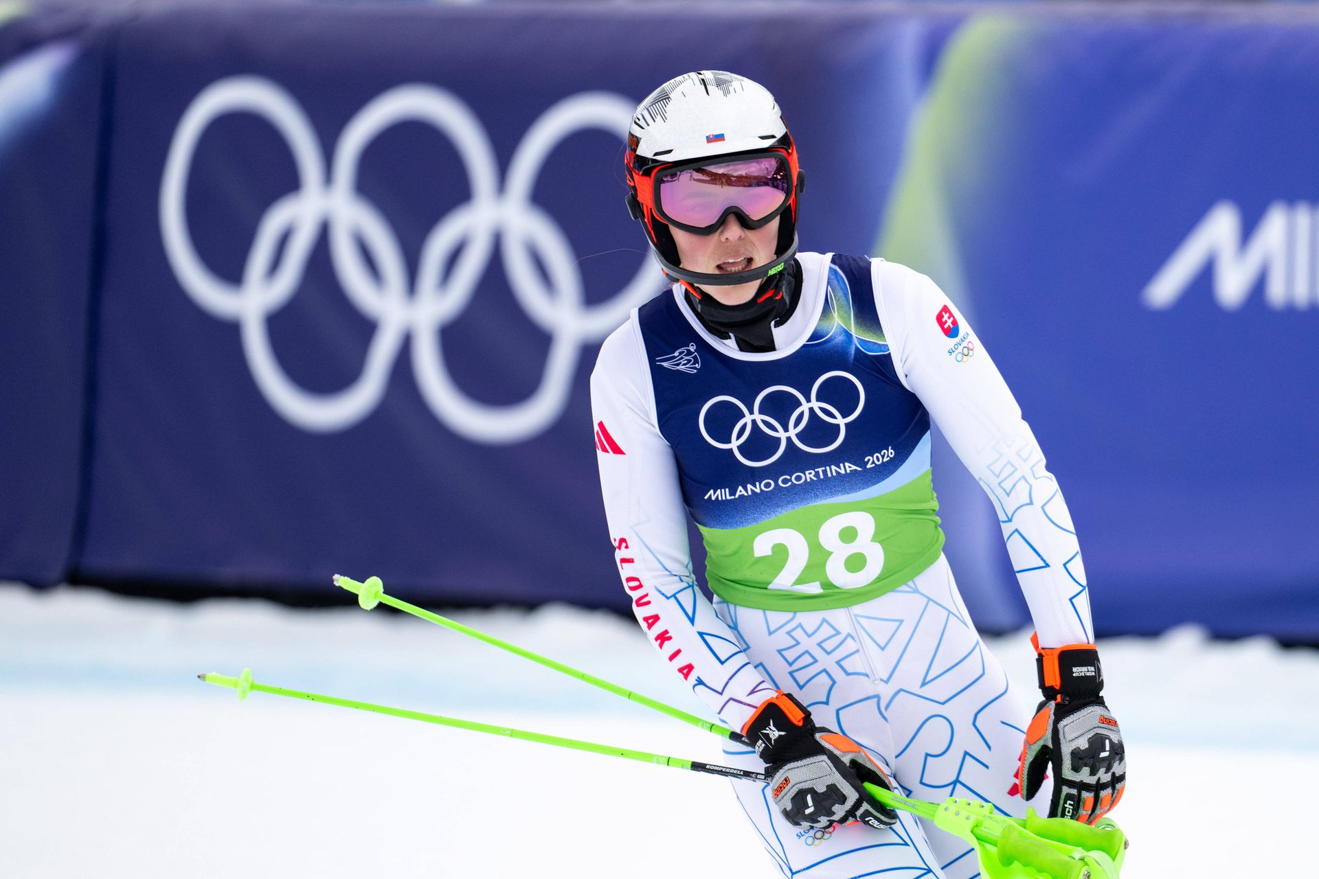 Petra Vlhová na ZOH 2026.