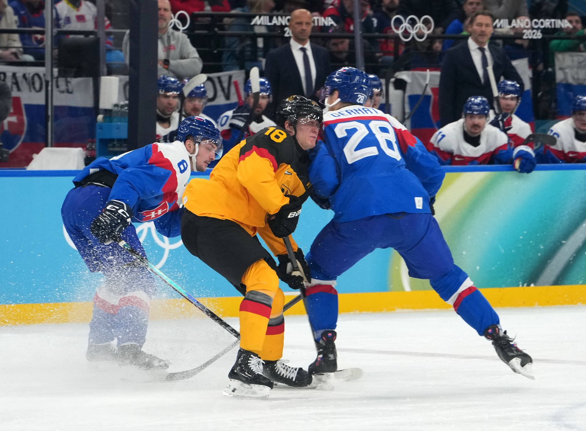 Slovensko - Nemecko (Tim Stützle, Martin Gernát) / ZOH 2026