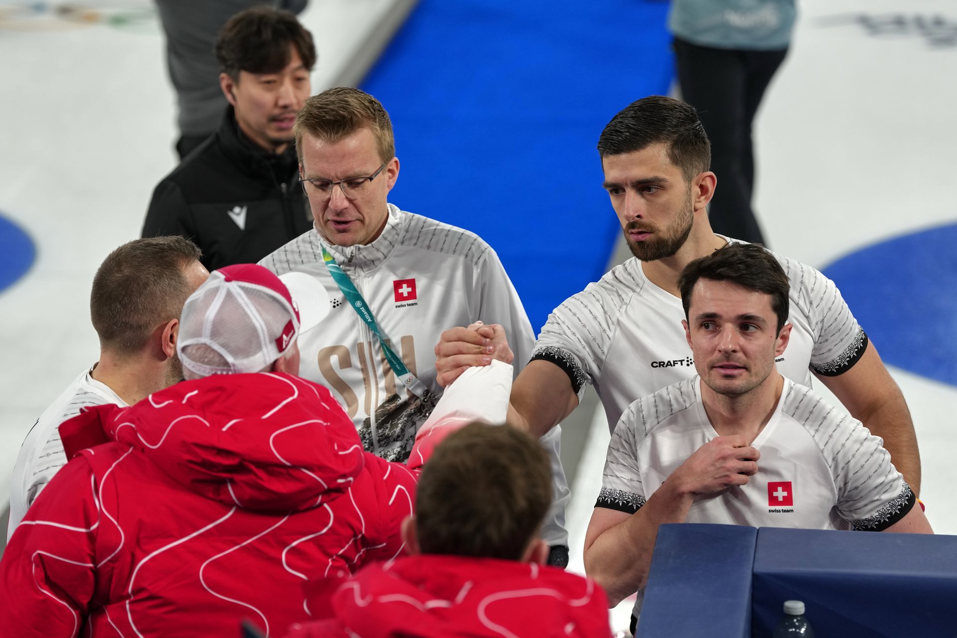 Curling ZOH 2026.
Zdroj: SITA/AP