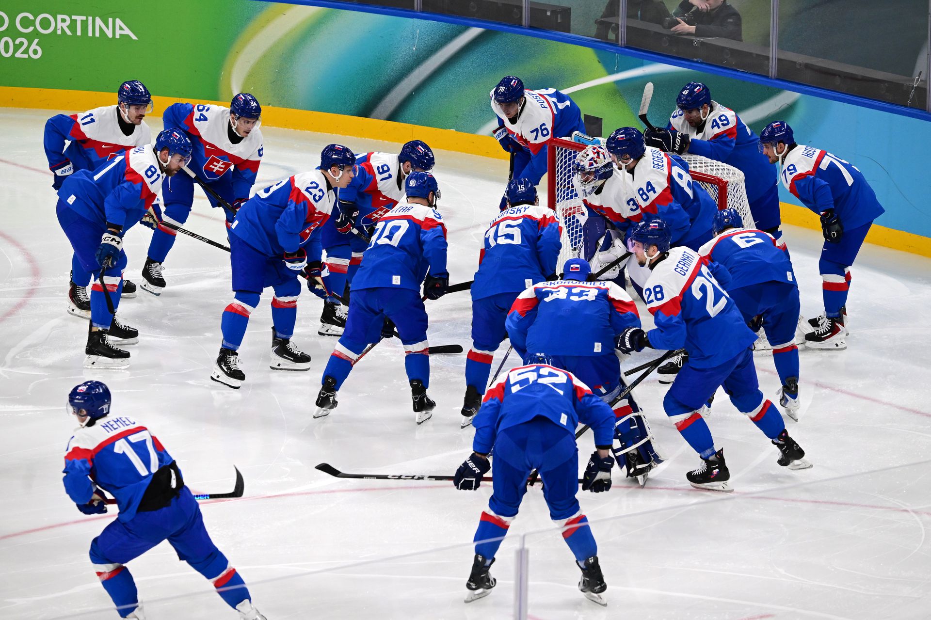 Slovensko - Nemecko / ZOH 2026, zdroj: TASR