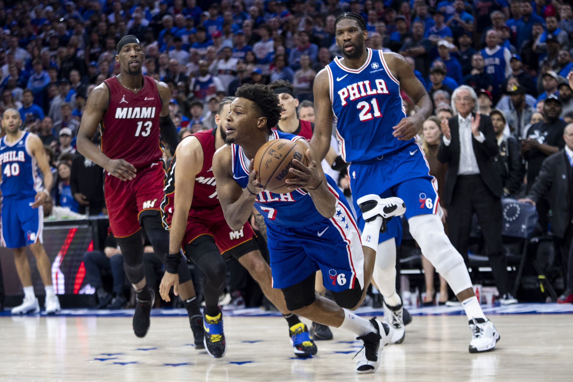 Philadelphia 76ers - Miami Heat, zdroj: SITA/AP
