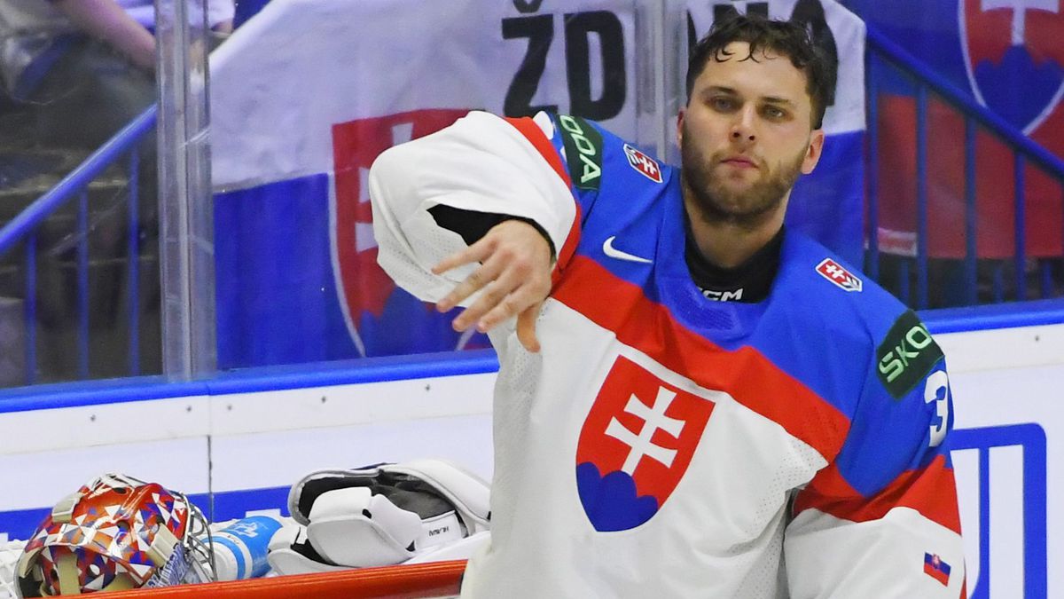 Slovaquie – France au Championnat du monde de hockey 2024 / le gardien Samuel Hlavaj réagit