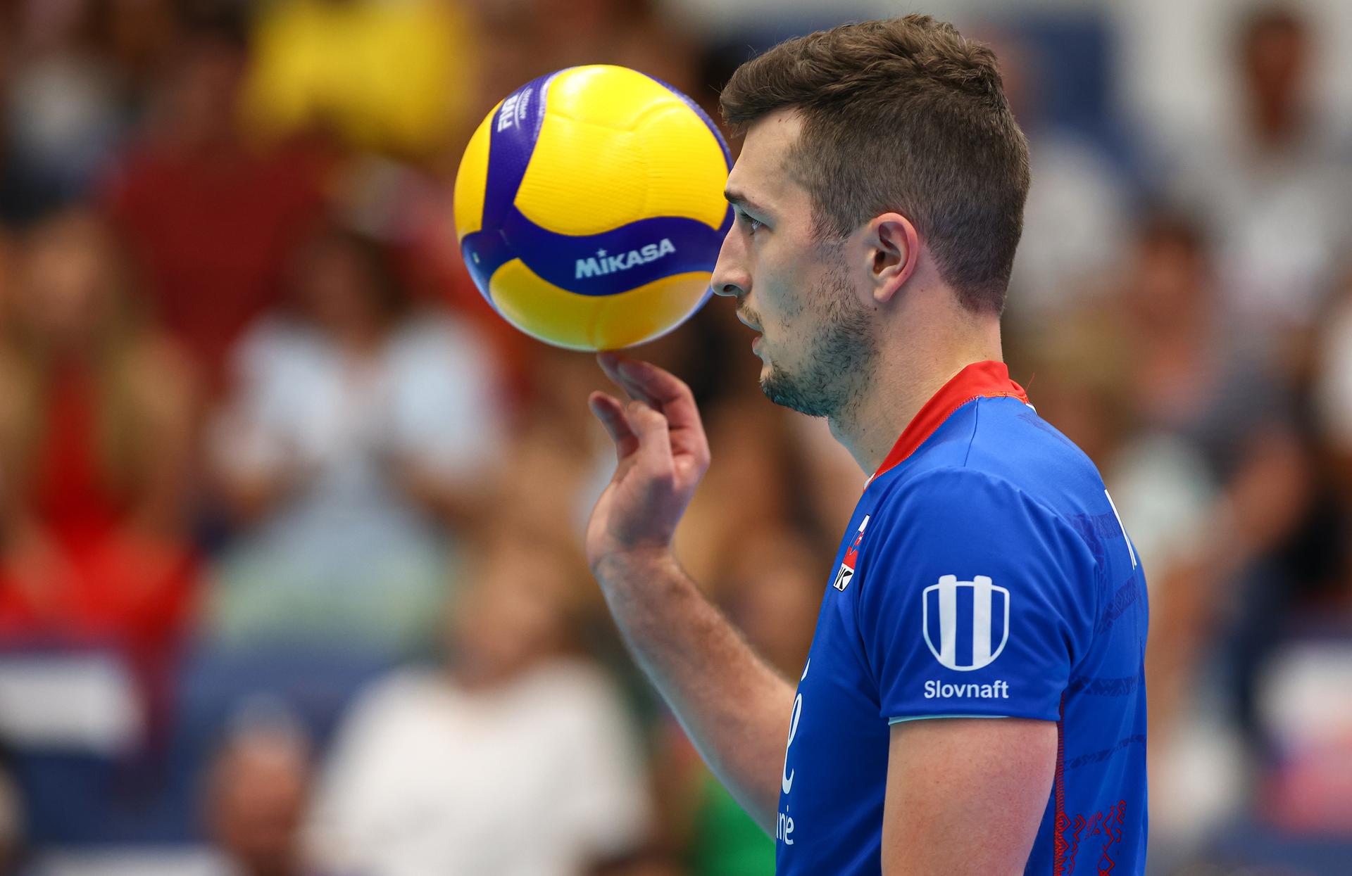 Slovenský volejbalista Jakub Ihnát.
Zdroj: TASR