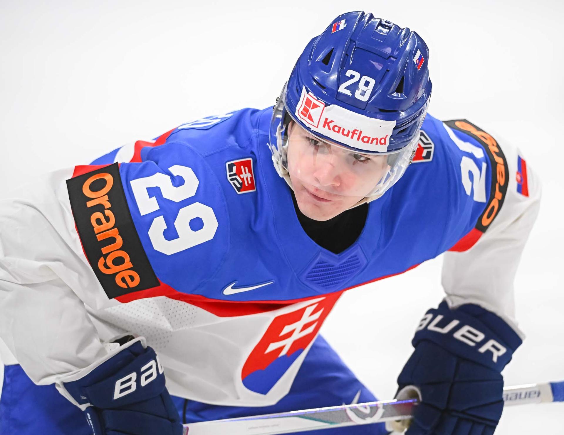 Tomáš Chrenko na MS v hokeji do 20 rokov. Zdroj: IIHF