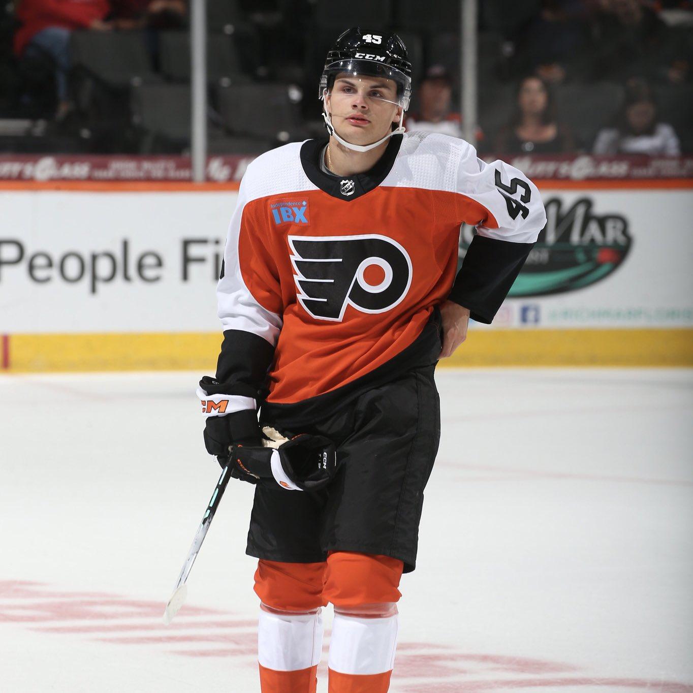 Alex Čiernik. Zdroj: twitter.com/NHLFlyers