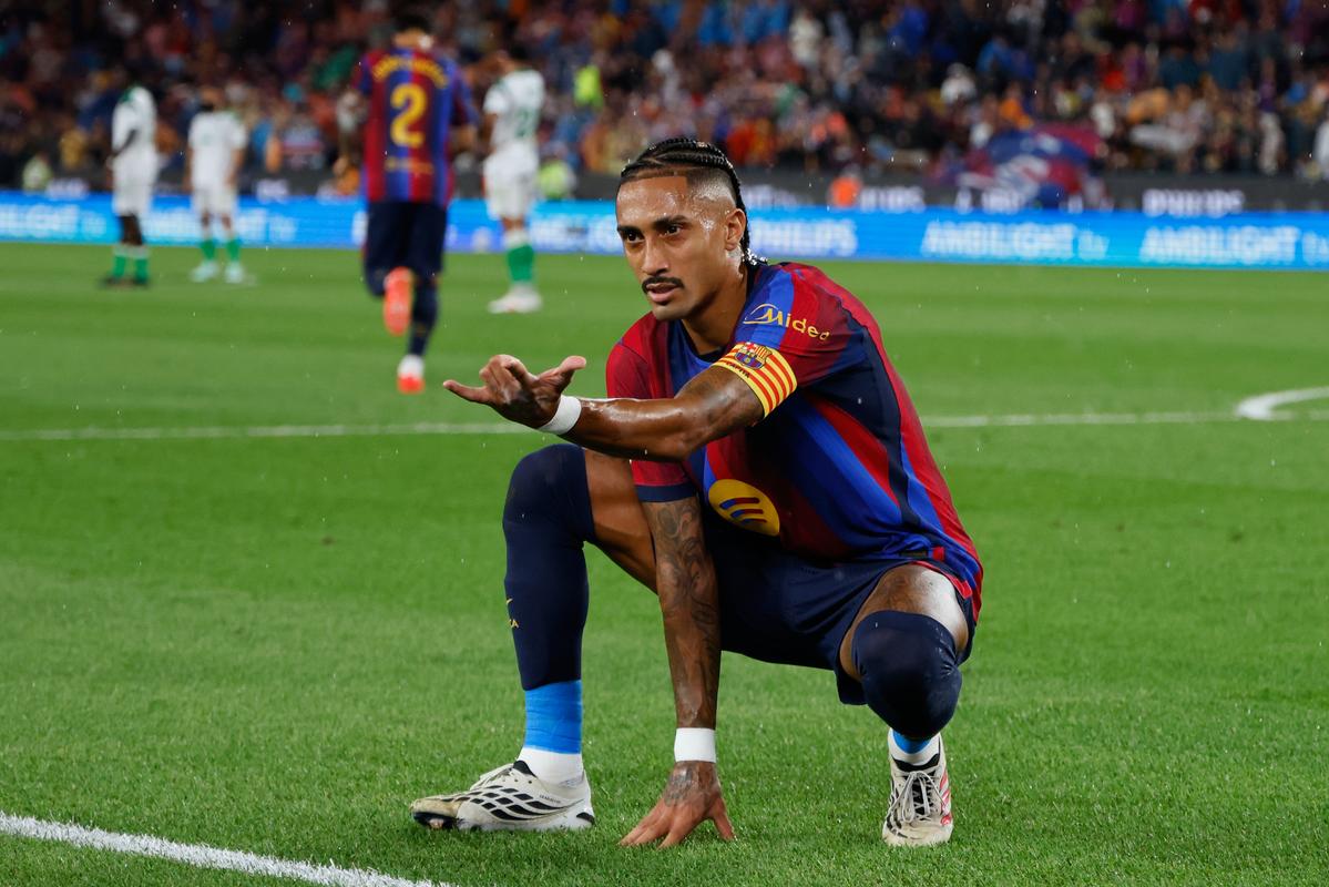 Fantastická forma a veľké vyhlásenie. Raphinha prehovoril o svojej budúcnosti v Barcelone