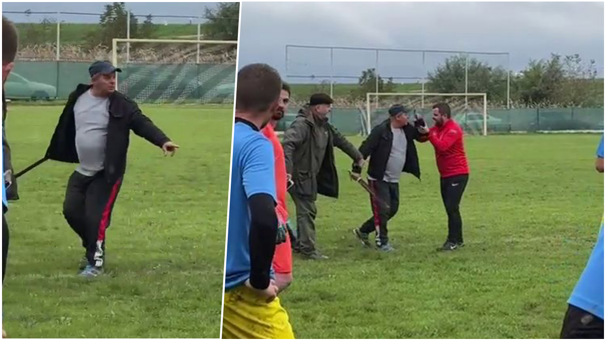 サッカーの下部大会で加害者がナタで審判を追いかけた