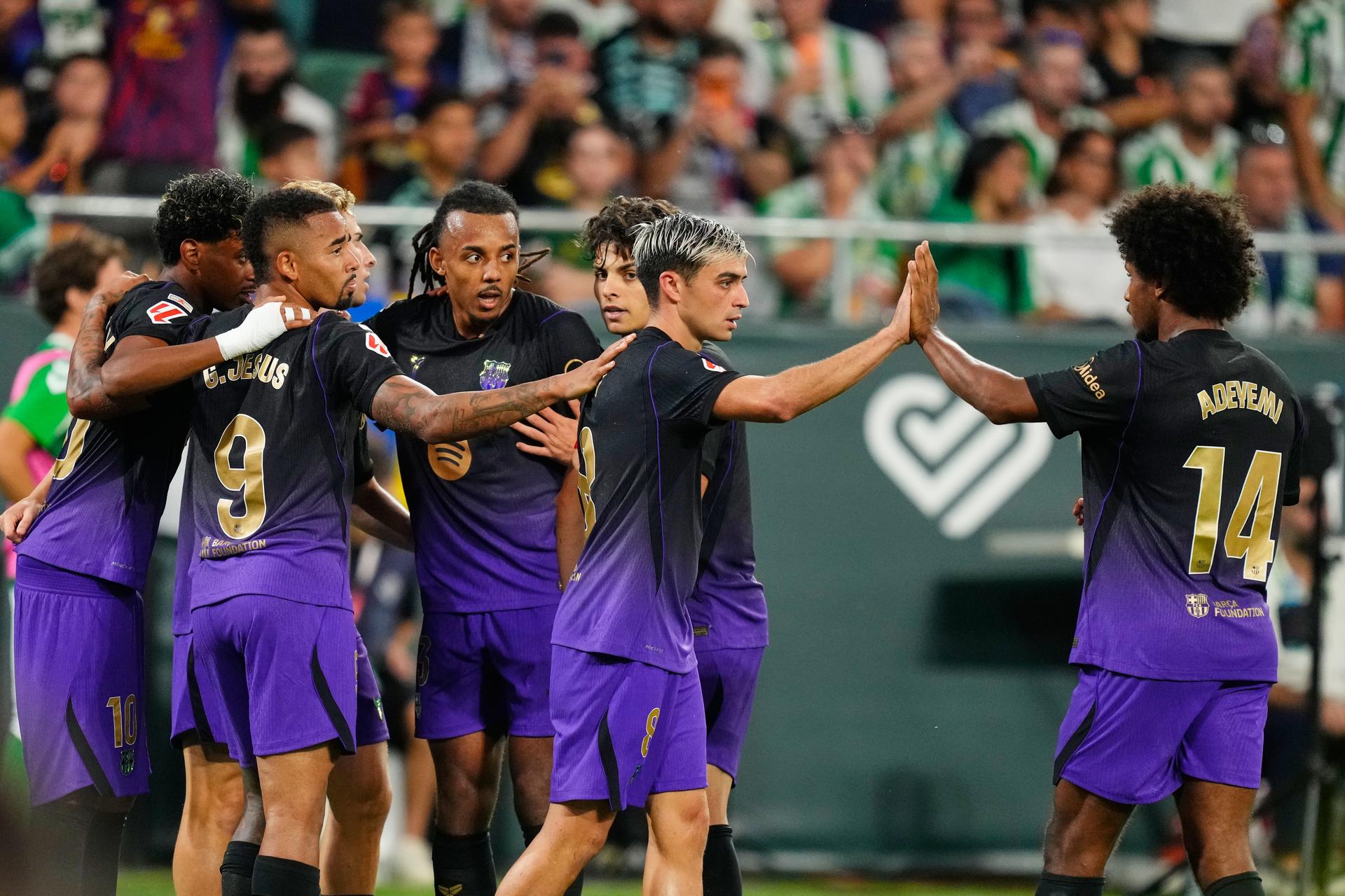 Futbalisti FC Barcelona, zdroj: SITA/AP
