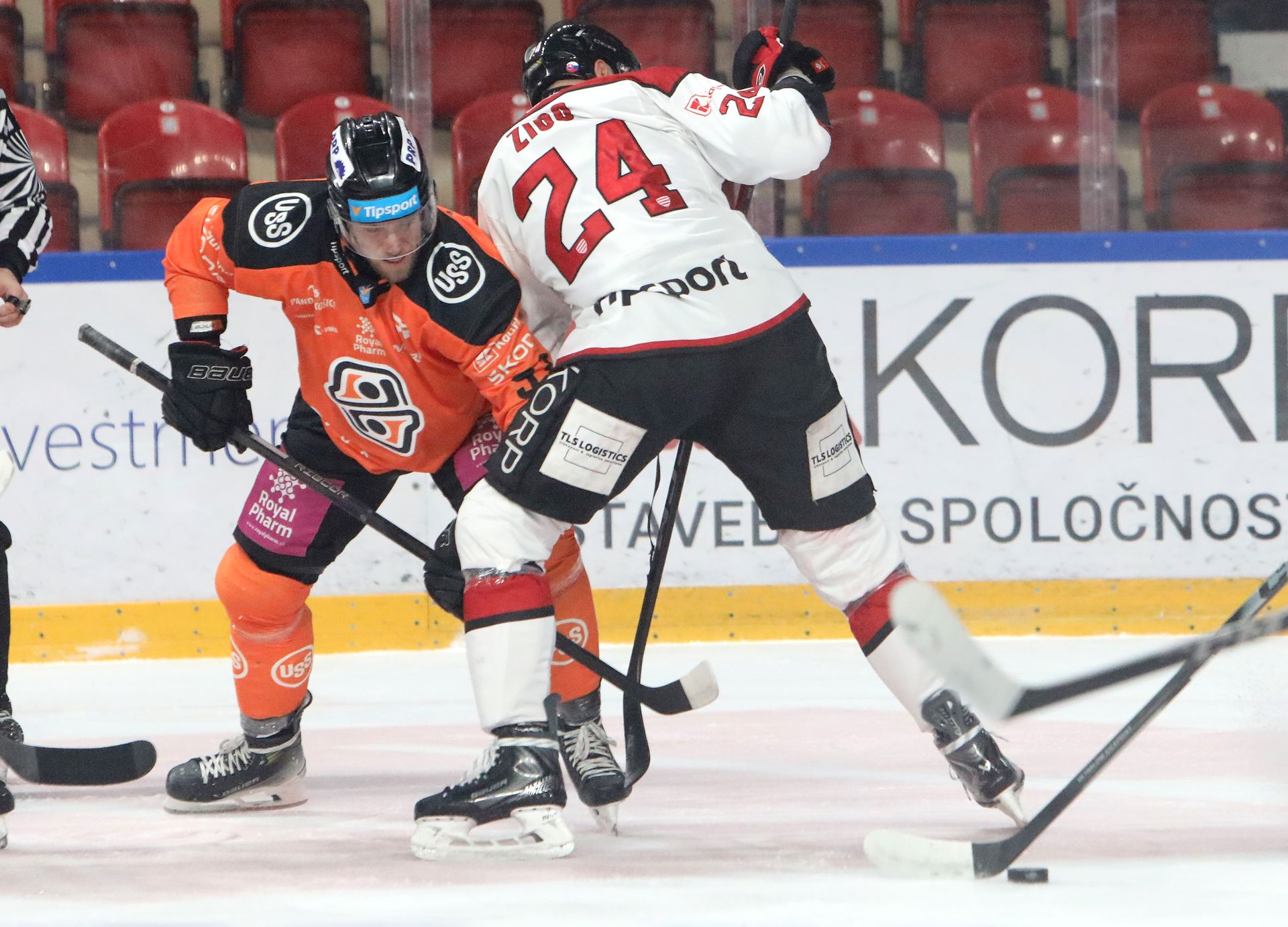 HC Banská Bystrica - HC Košice. Zdroj: TASR