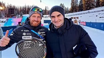 Slovinský biatlonista sa po stretnutí s Rogerom Federerom dozvedel, že žil roky v omyle