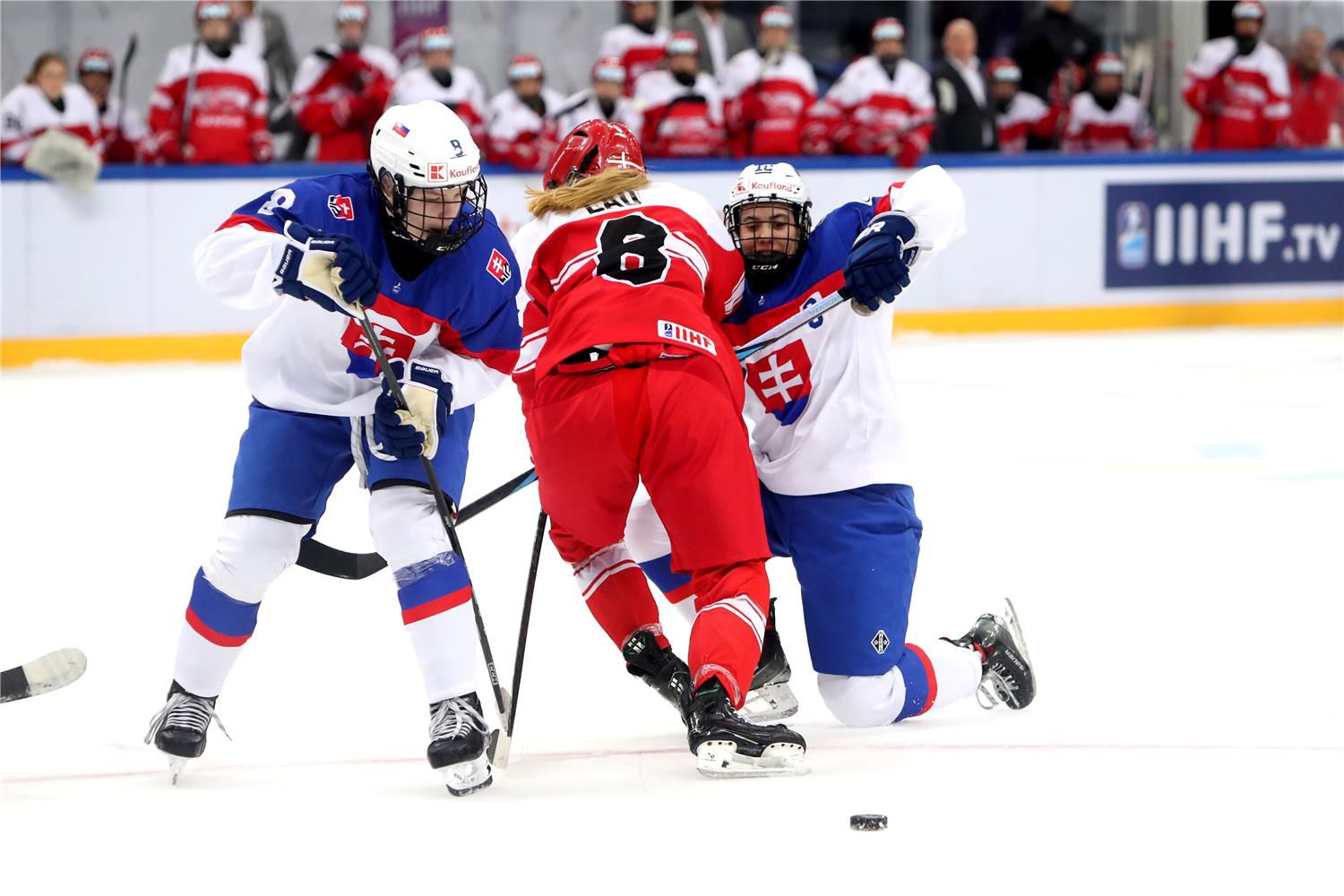Hokejistky Slovenska na MS žien. Zdroj: hockeyslovakia.sk