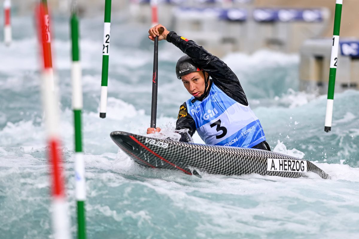 Wasserslalom-ME: Das C1-Finale ohne Slowenen gelang einem deutschen Athleten besser